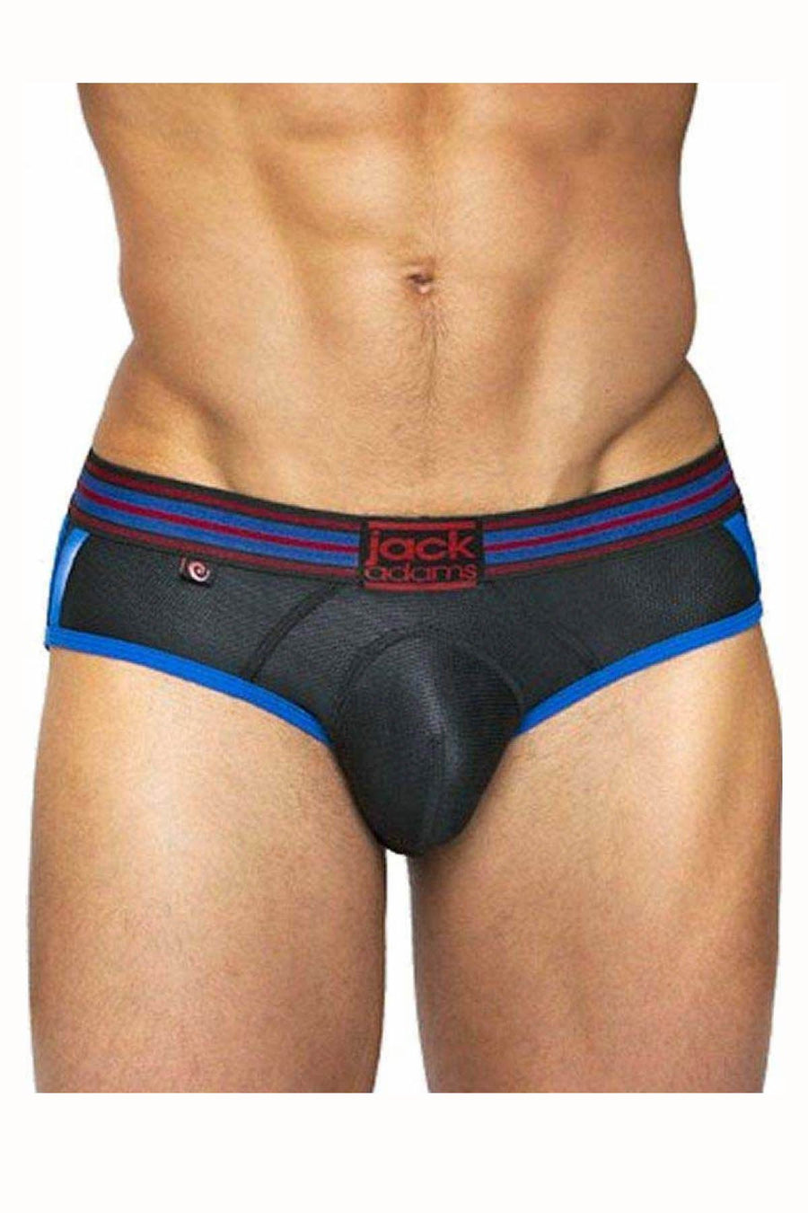Jack Adams Black & Blue Flex Racer Brief