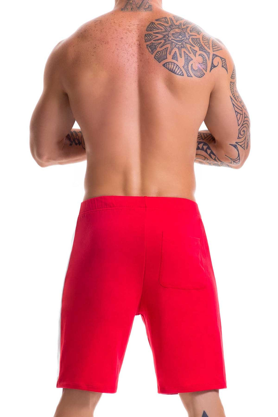 Jor Red Warrior Athletic Long Short