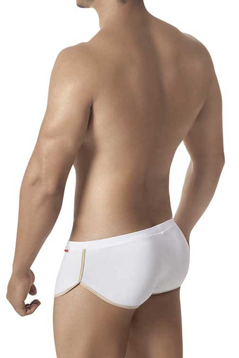Pikante White Great Achilles Cheeky Boxer Trunk