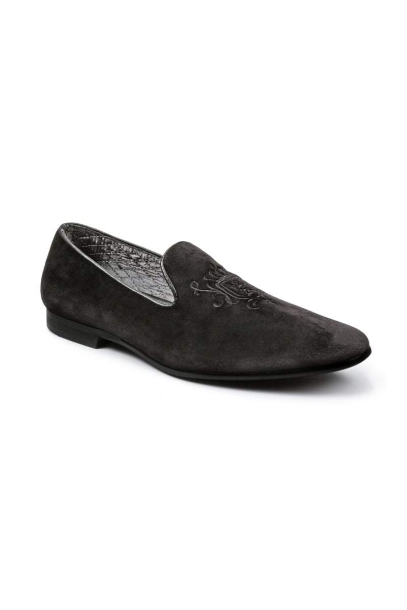 Giorgio Brutini Black Cress Slipon