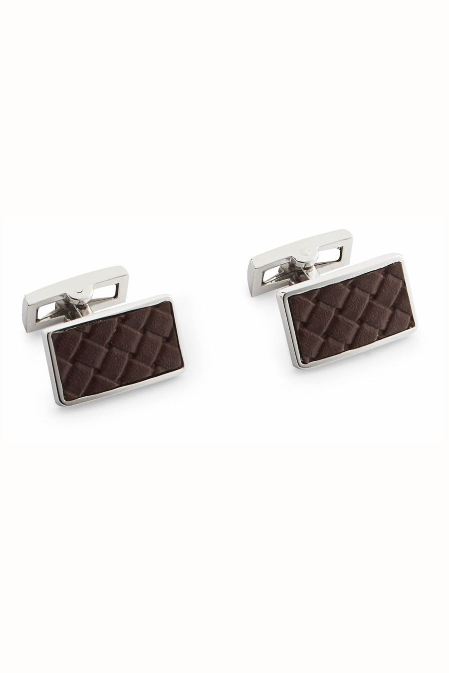 Ryan Seacrest Distinction Faux Leather Cufflinks