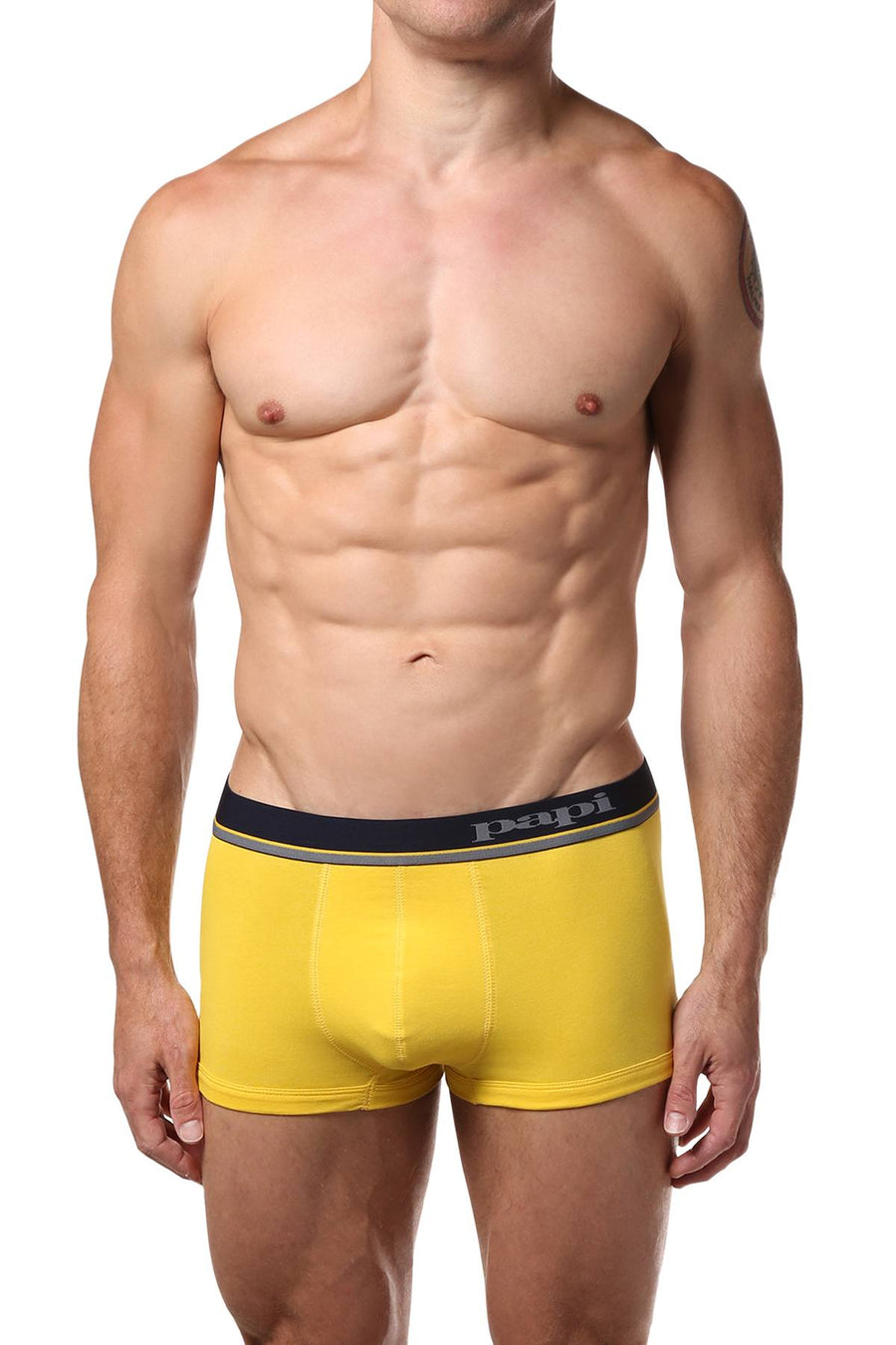 Papi Yellow/Grey/Navy Brazilian Trunk 3-Pack