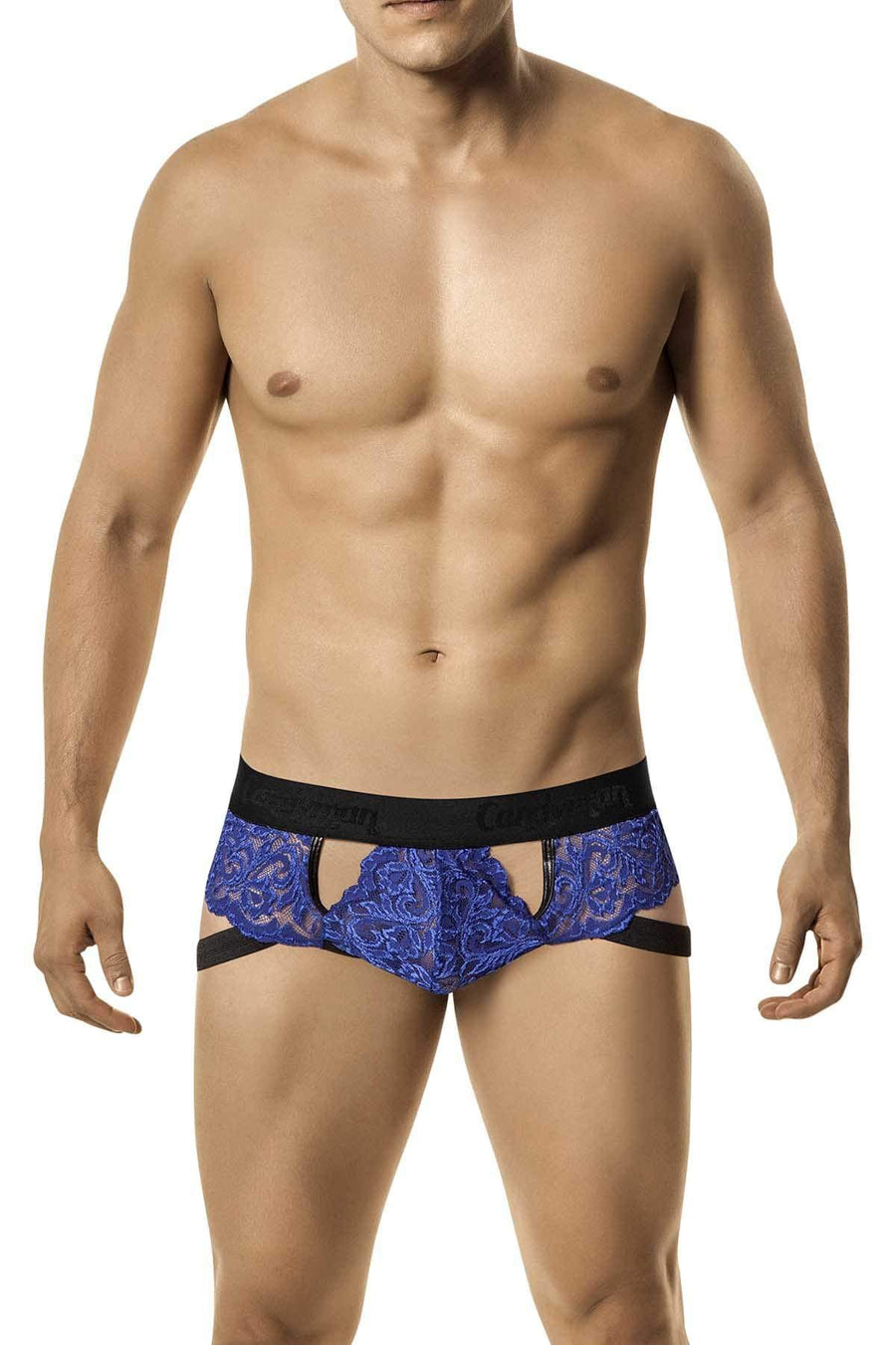 Candyman Blue Lace Jock Thong