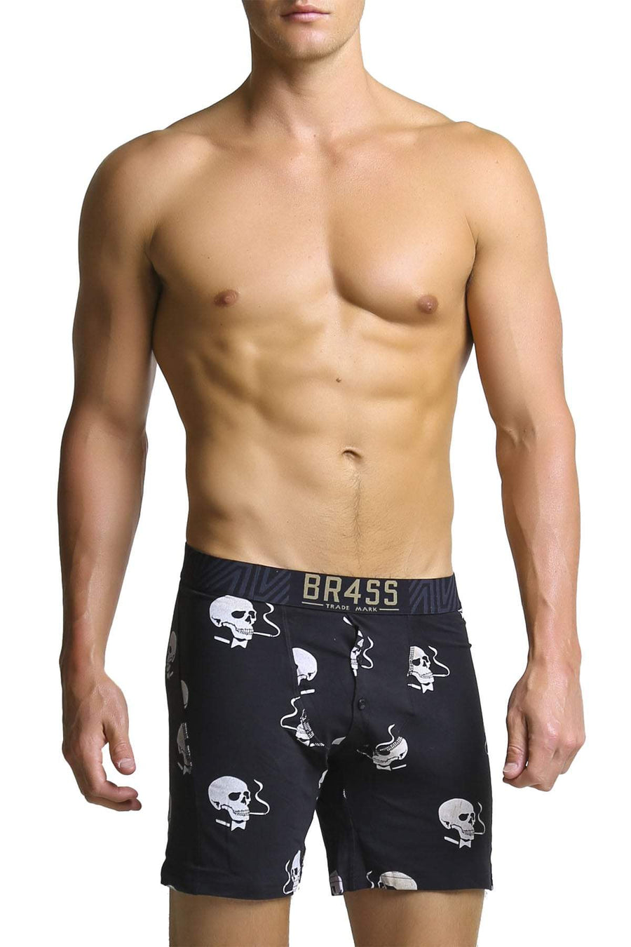 BR4SS Dapper Skull Boxer