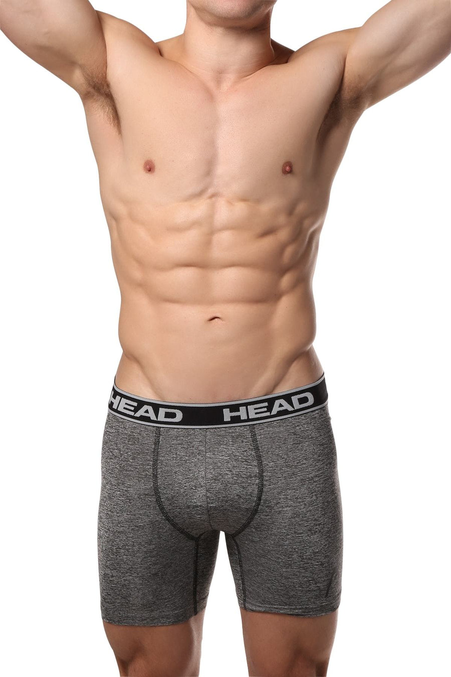 Head Light Grey Marl Boxer Brief