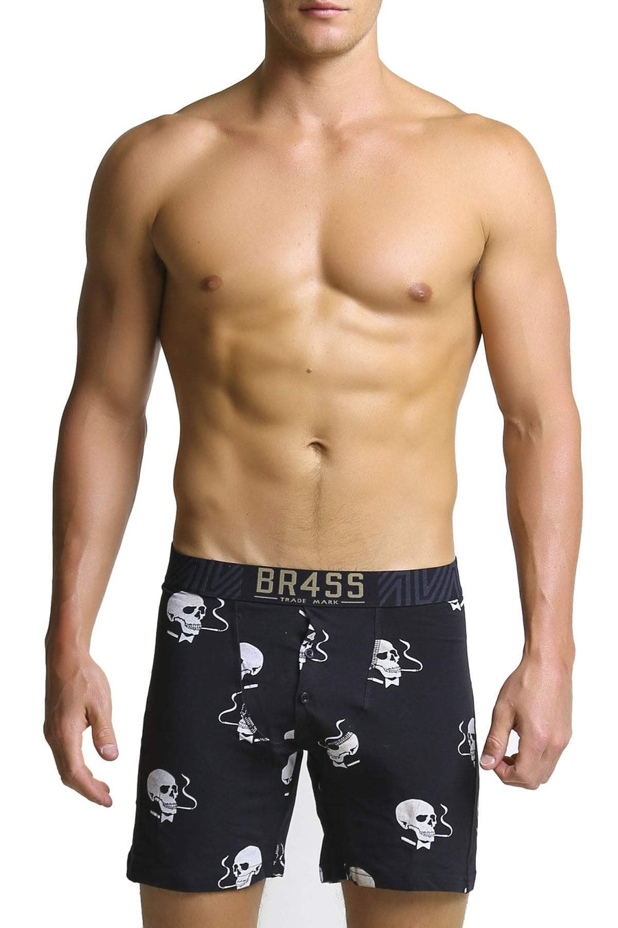 BR4SS Dapper Skull Boxer