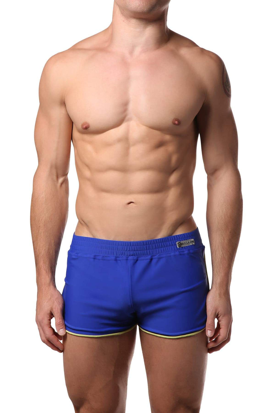 Modus Vivendi Blue & Yellow Swim Short Set