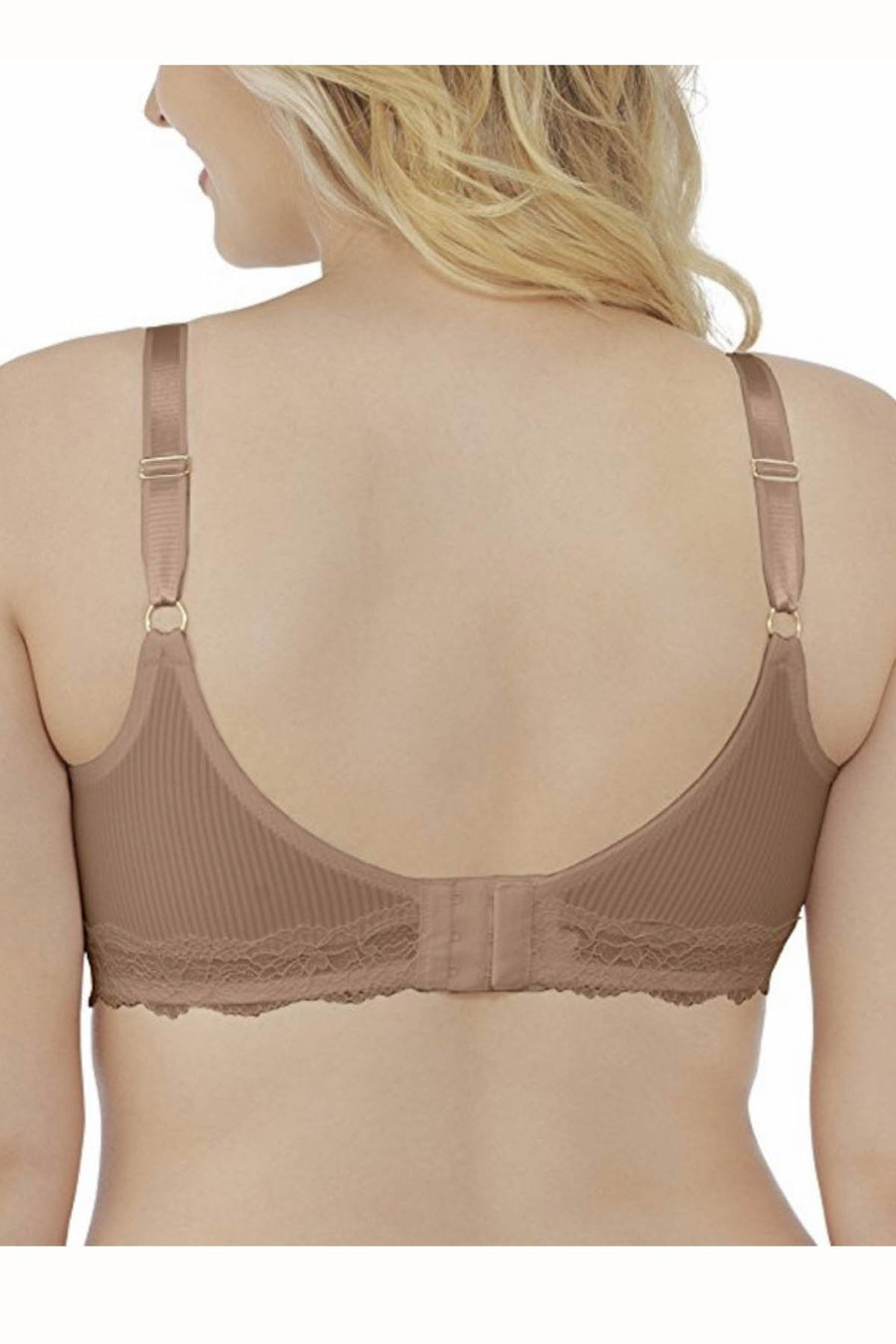 Vanity Fair Ey Honey-Beige Exquisitely-You Breathable Full-Figure Underwire Bra