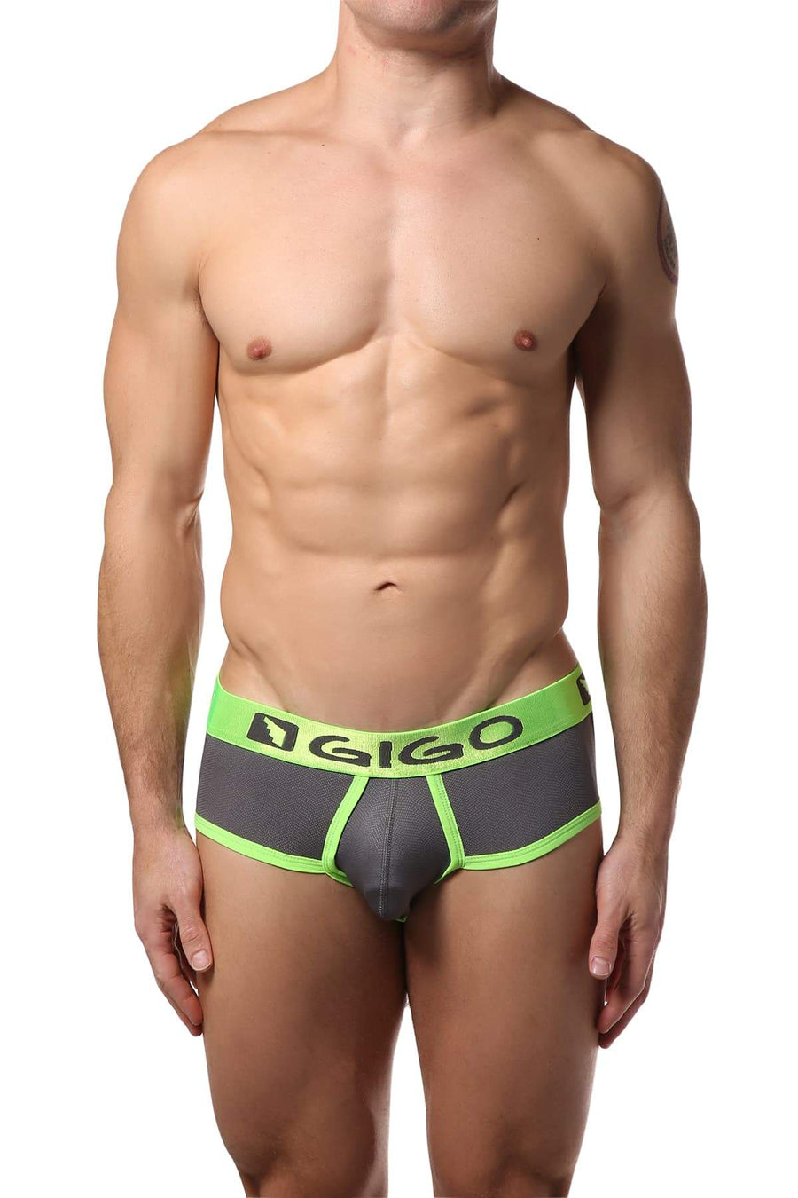 Gigo Grey Simple Brief