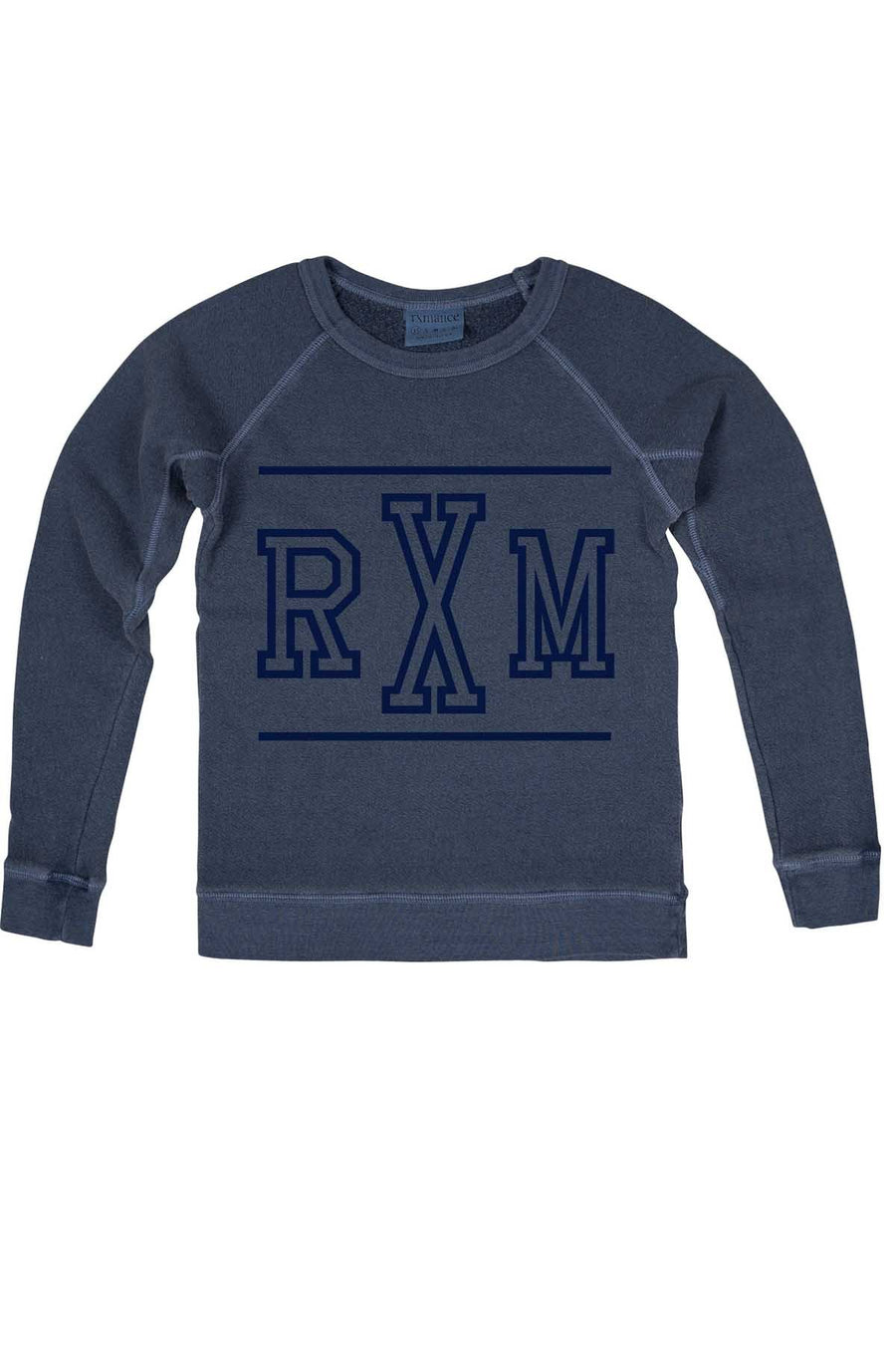 Rxmance Denim Blue RXM Ten Crew Sweatshirt