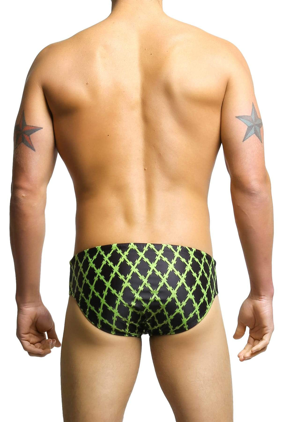 Radical Element Green Razor Gary Swim Brief