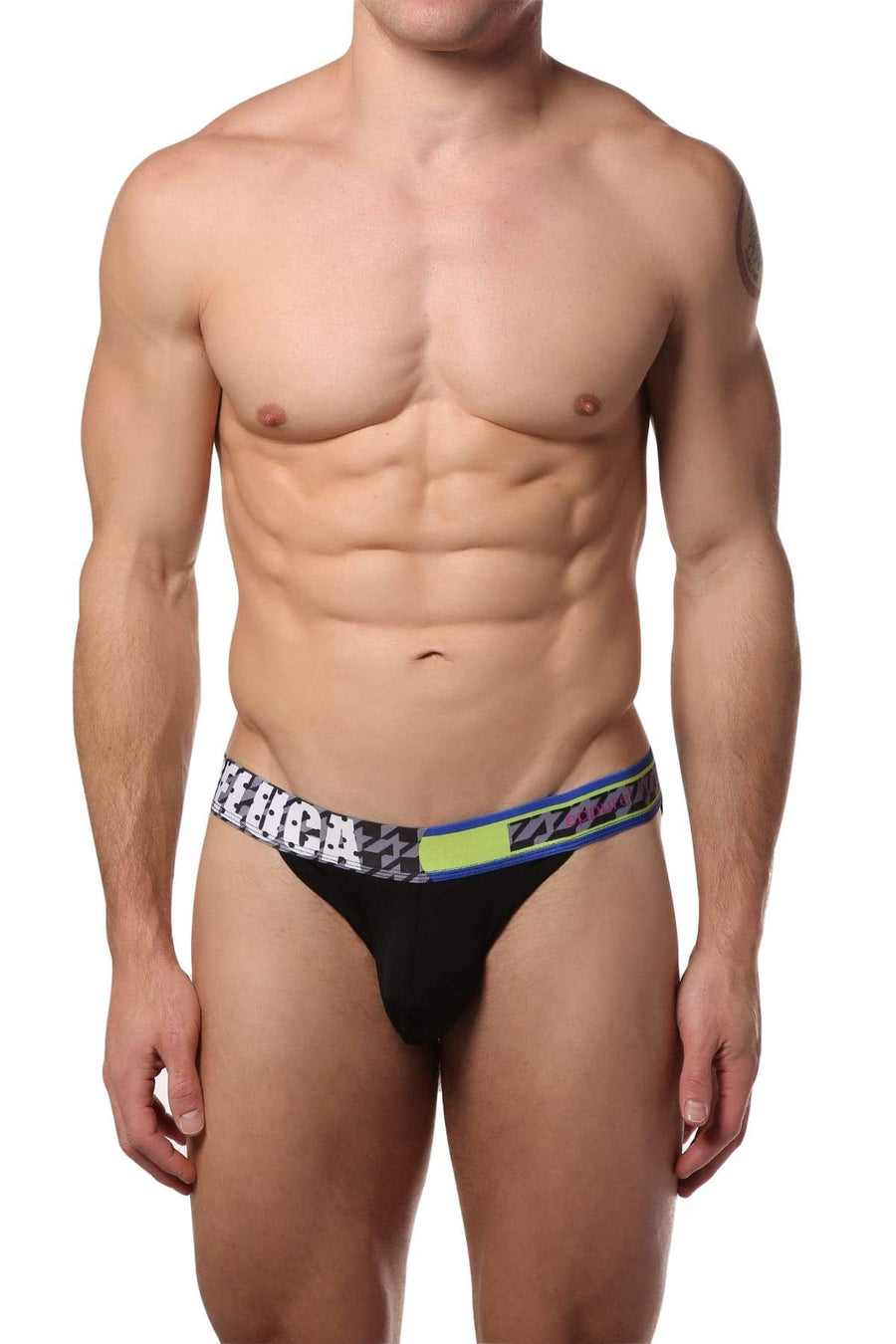 Eppure Luca Black Enzo Low-Rise Jockstrap