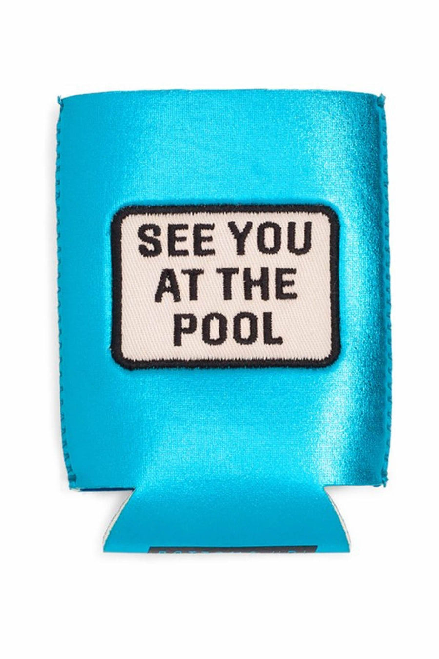 Ban.do Metallic-Blue At The Pool Drink Sleeve