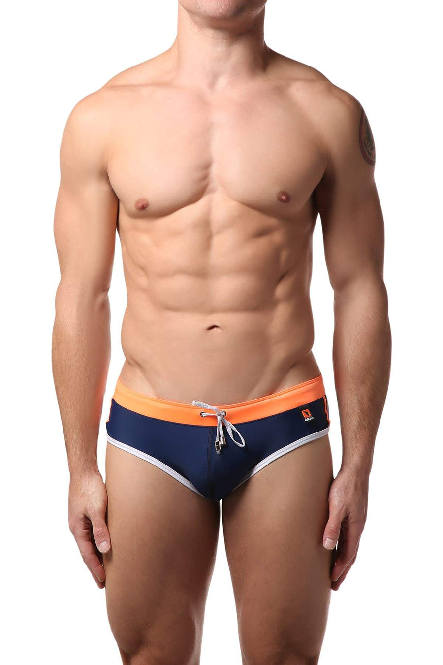 Gigo Blue & Orange Hot Swim Brief