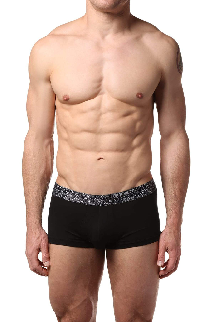 2(X)IST Black Graphic Modal No-Show Trunk