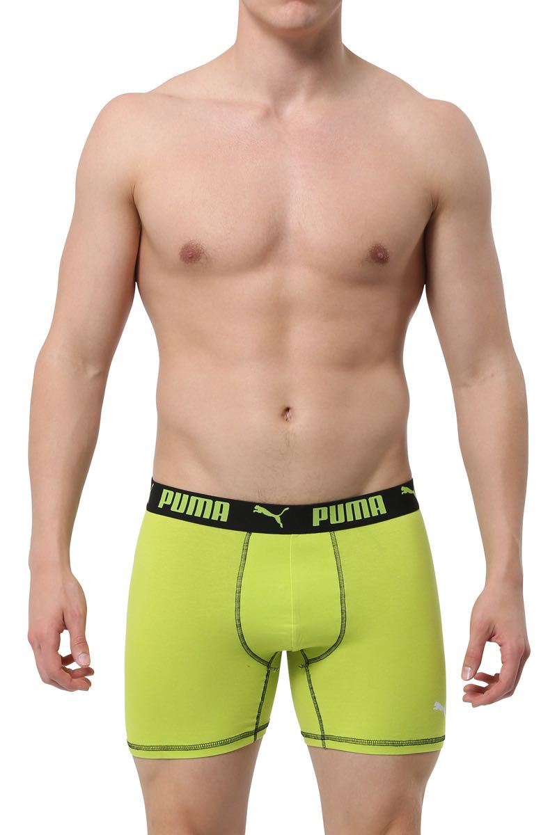 Puma Pastel Green Premium Boxer Brief 2-Pack