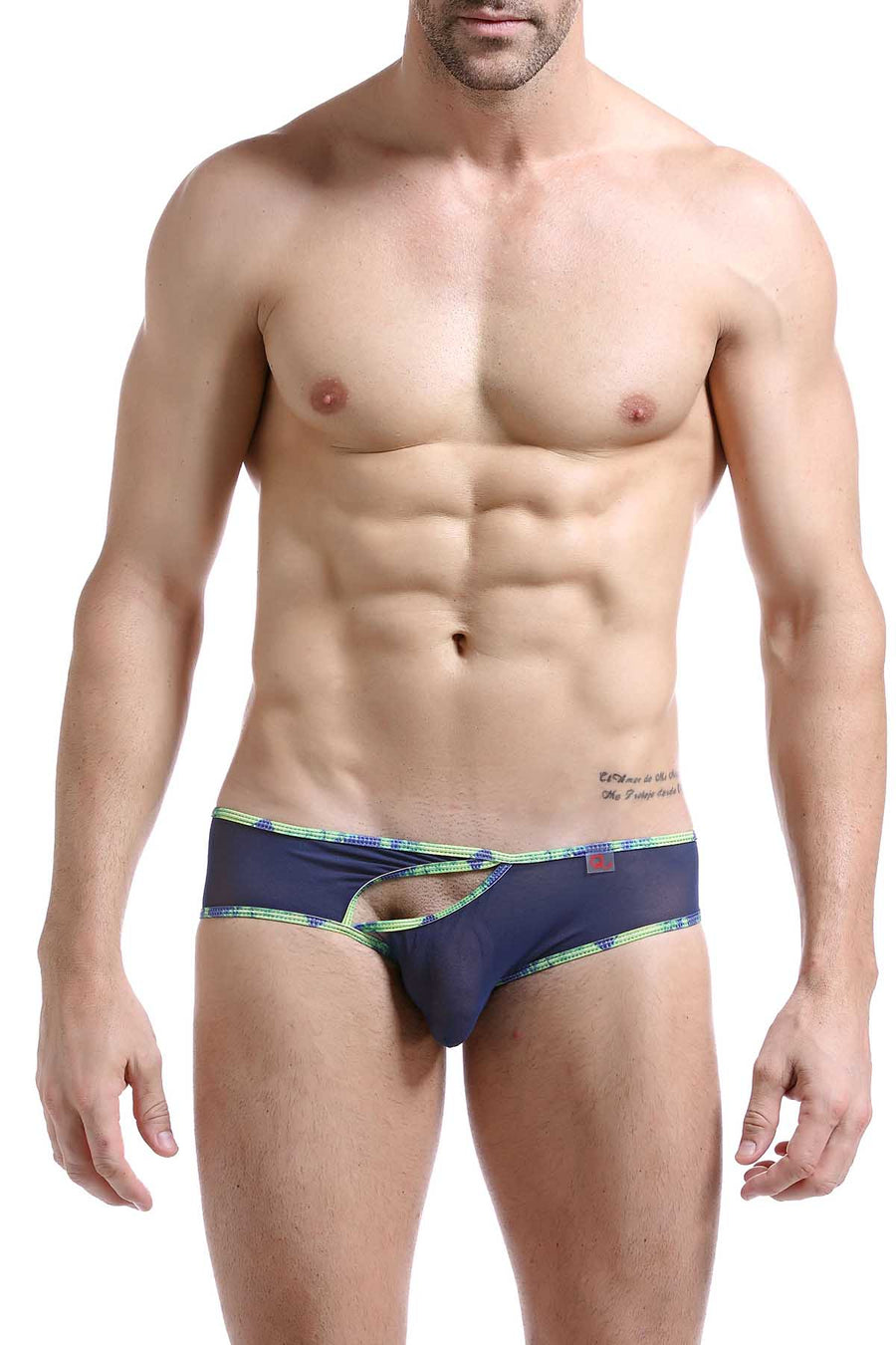 PetitQ Navy Rift Splash Bikini
