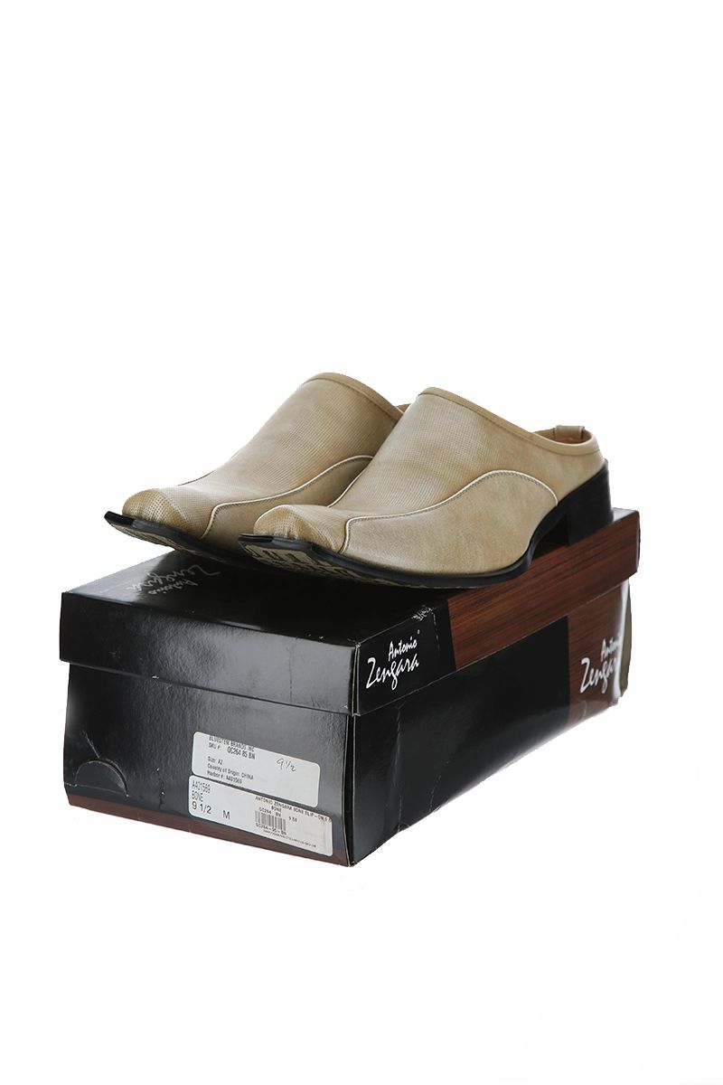 Antonio Zengara Bone Slip-On Shoes