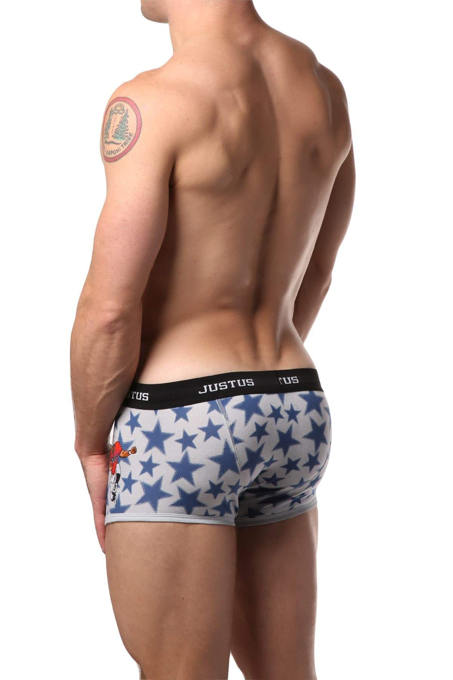Justus Boyz Grey Football Trunk