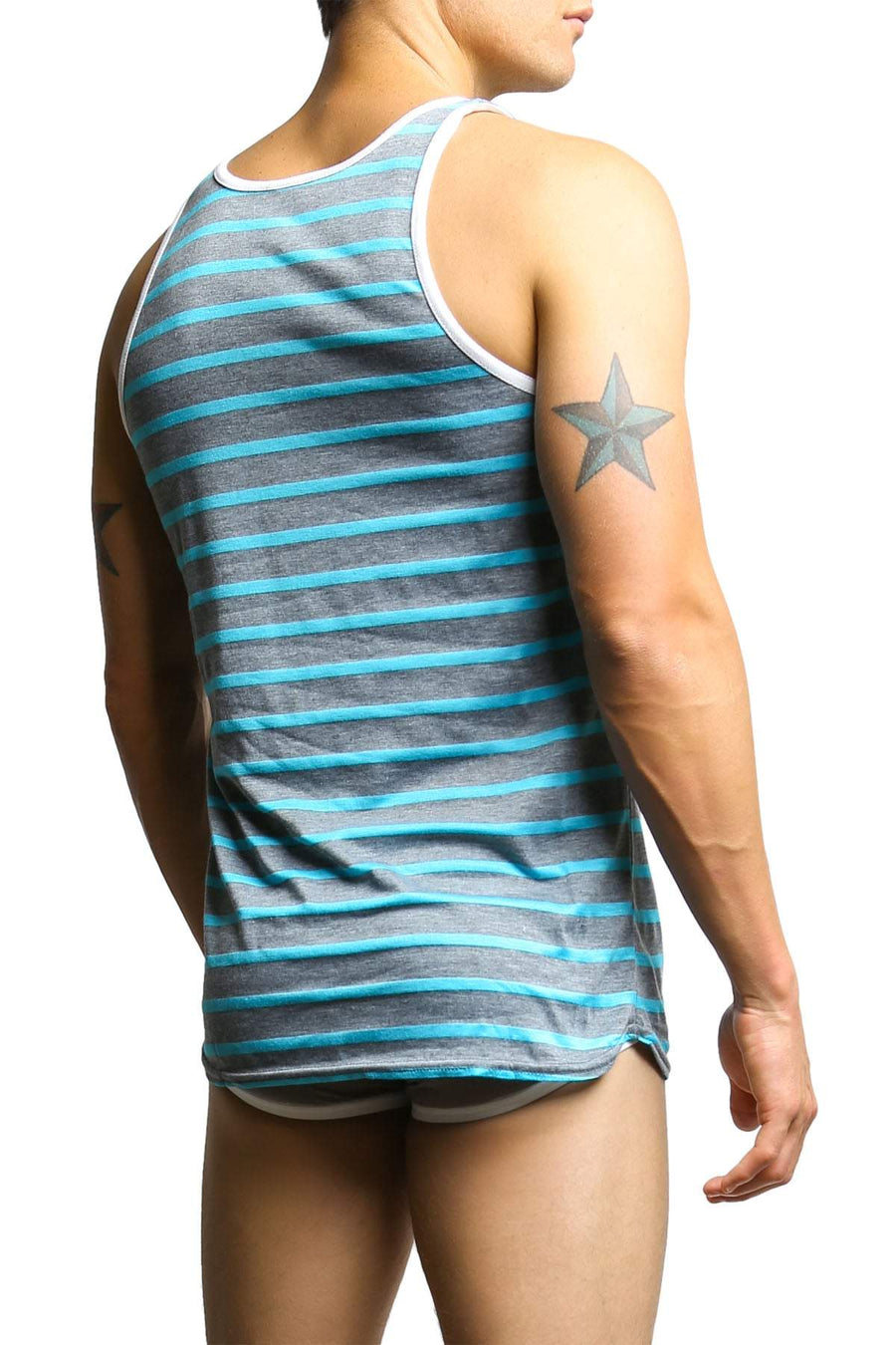 Timoteo Turquoise Venice Beach Tank Top