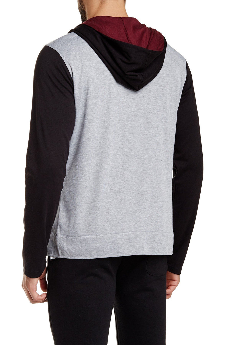 Zutoq Grey & Black Zudlow Hoodie Jacket
