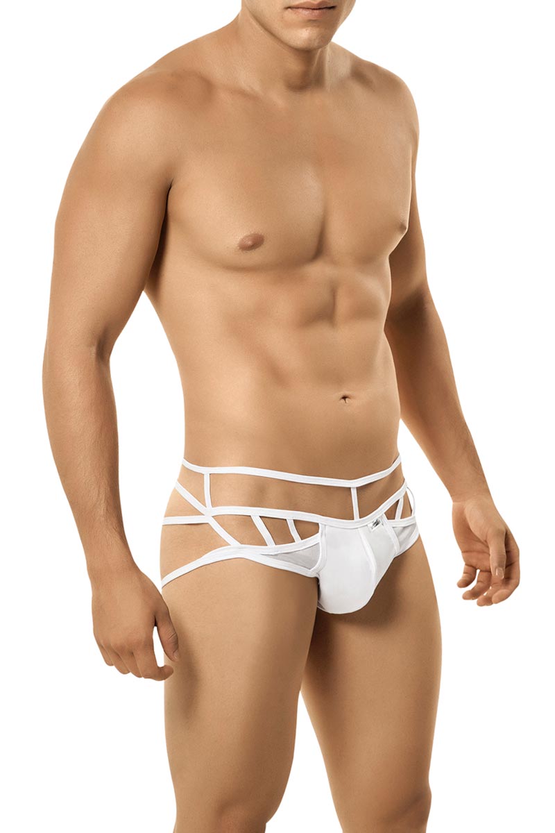 Candyman White Super Strappy Jockstrap