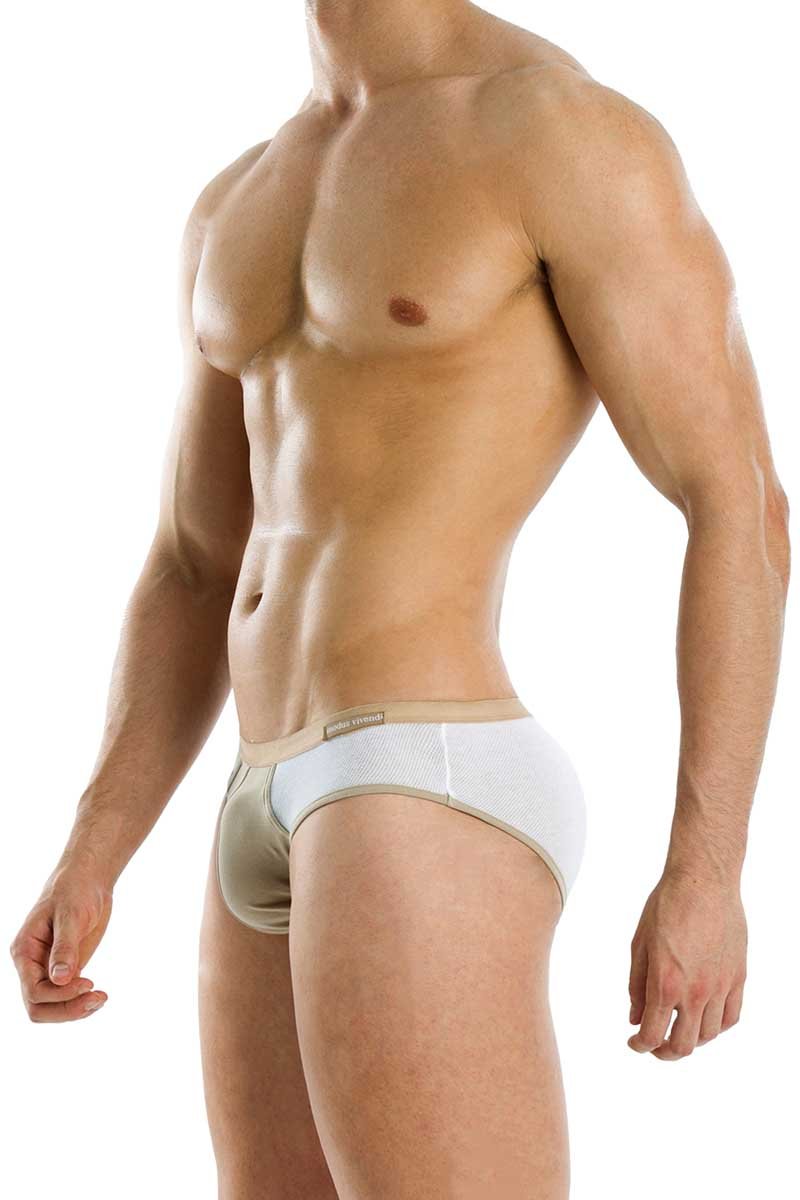 Modus Vivendi White Perforated Mini Brief