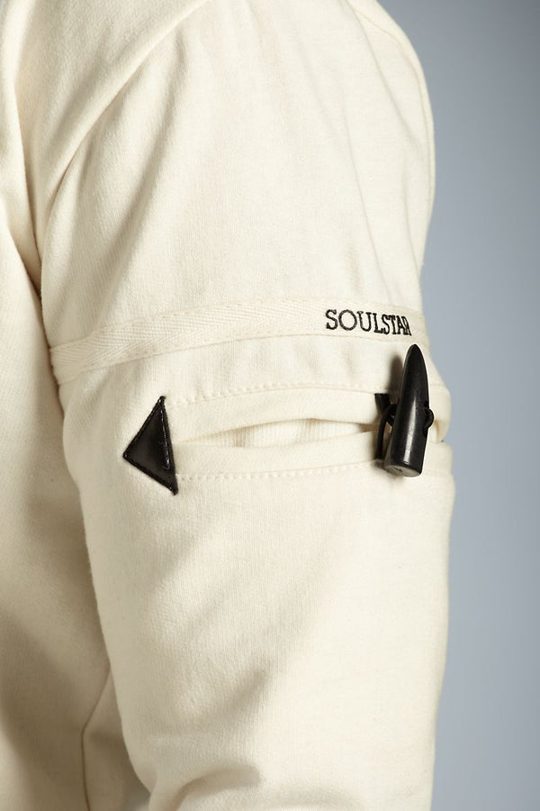 Soul Star White Adam Sweat-Jacket