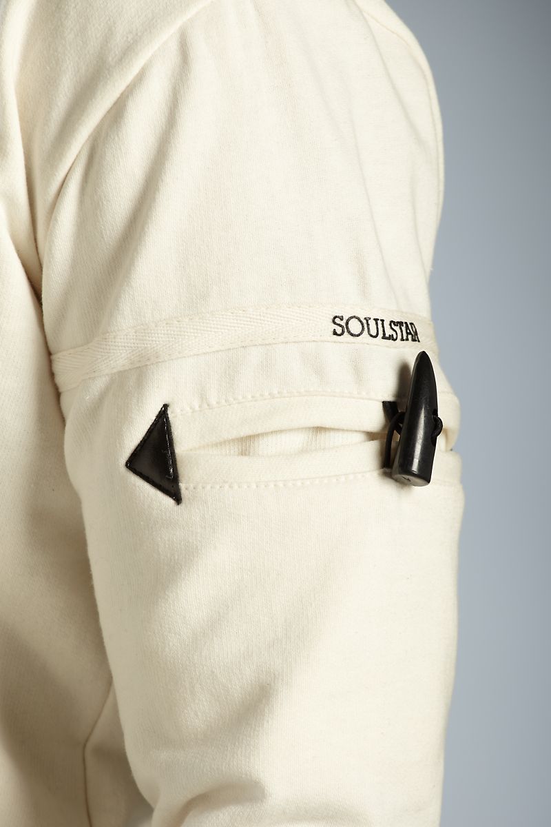 Soul Star White Adam Sweat-Jacket