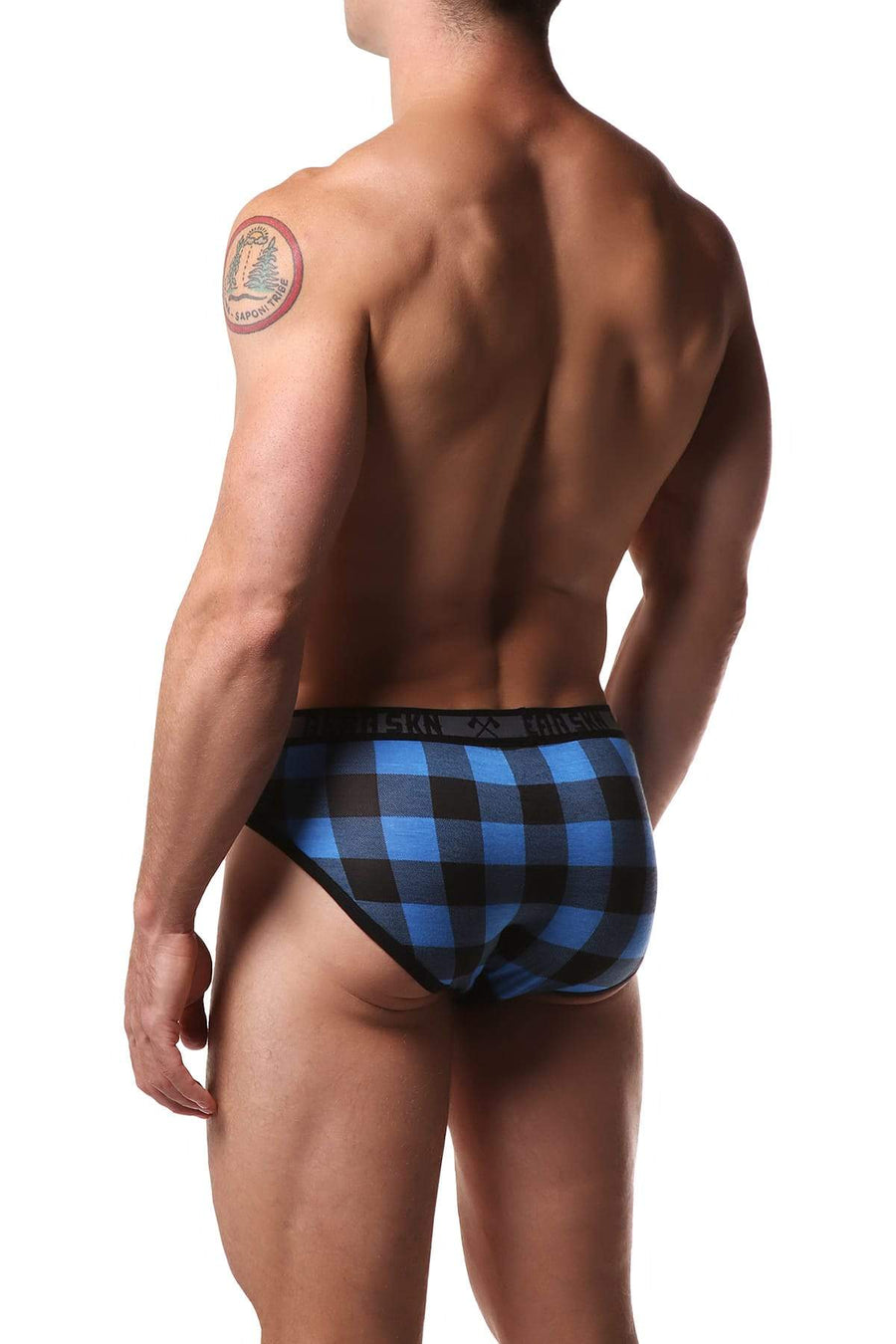 Bear Skn Blue Backwoods Brief
