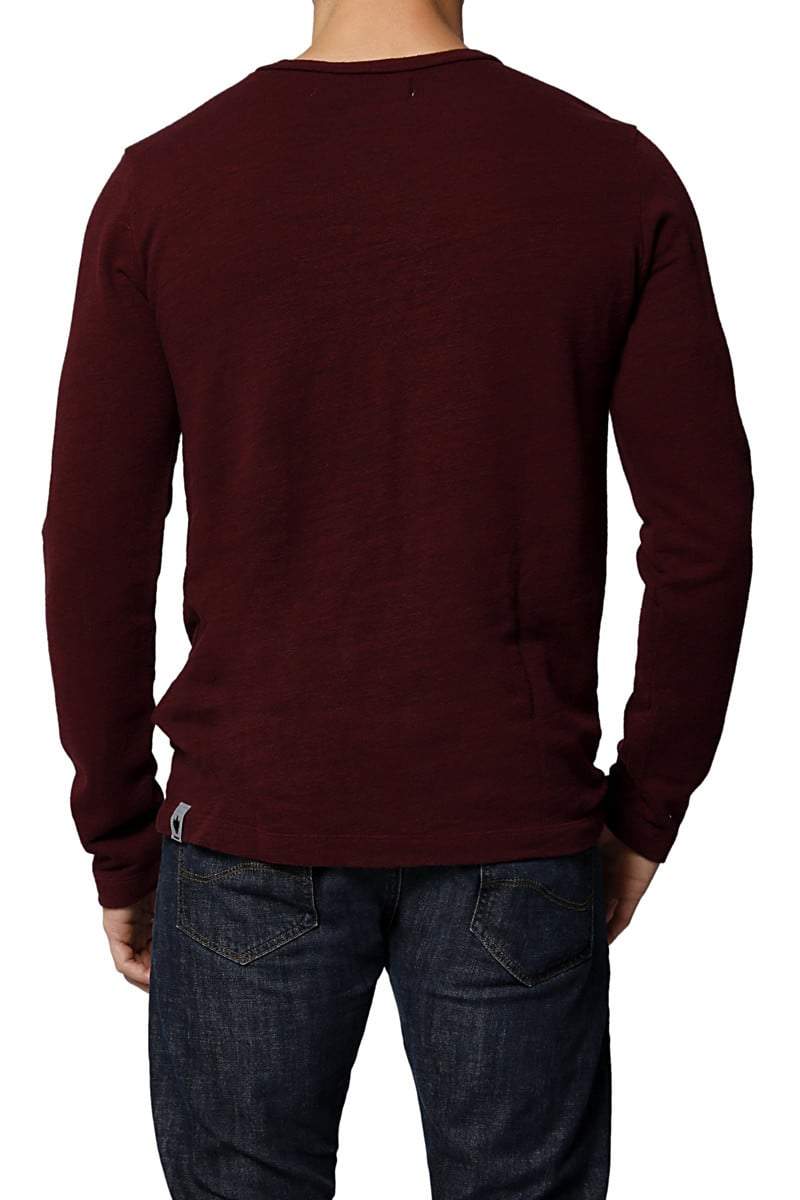 Black Hearts Brigade Oxblood Raven Reel Sweater