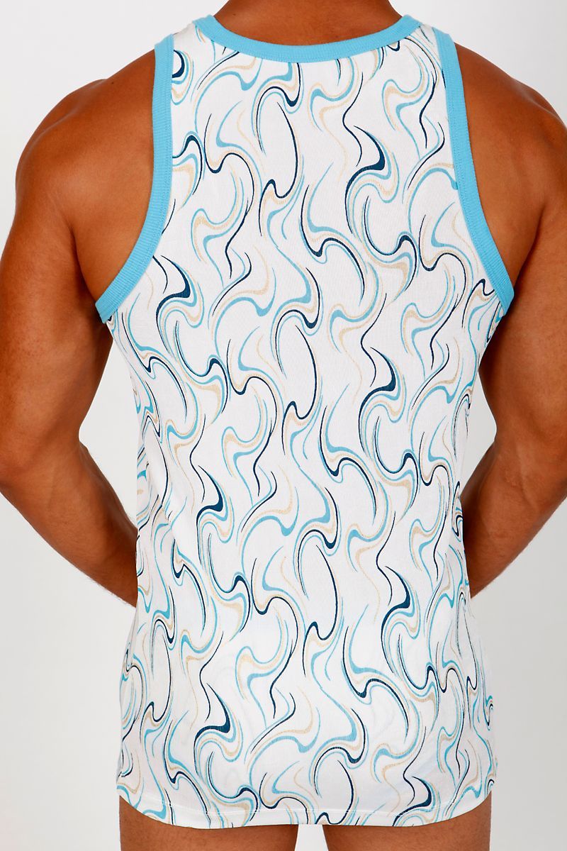 Pistol Pete Turquoise Ripple Tank