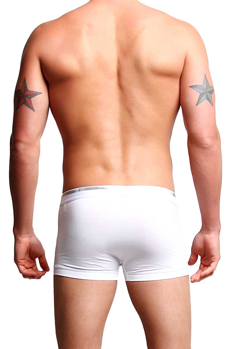 Joe's Jeans White & Silver Trunk