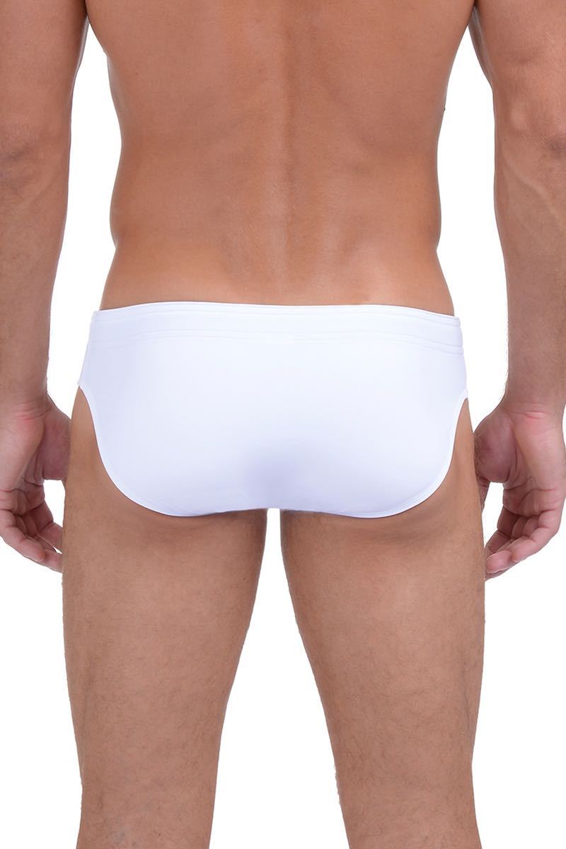 2(X)IST White Gold Collection Cabo Swim Brief