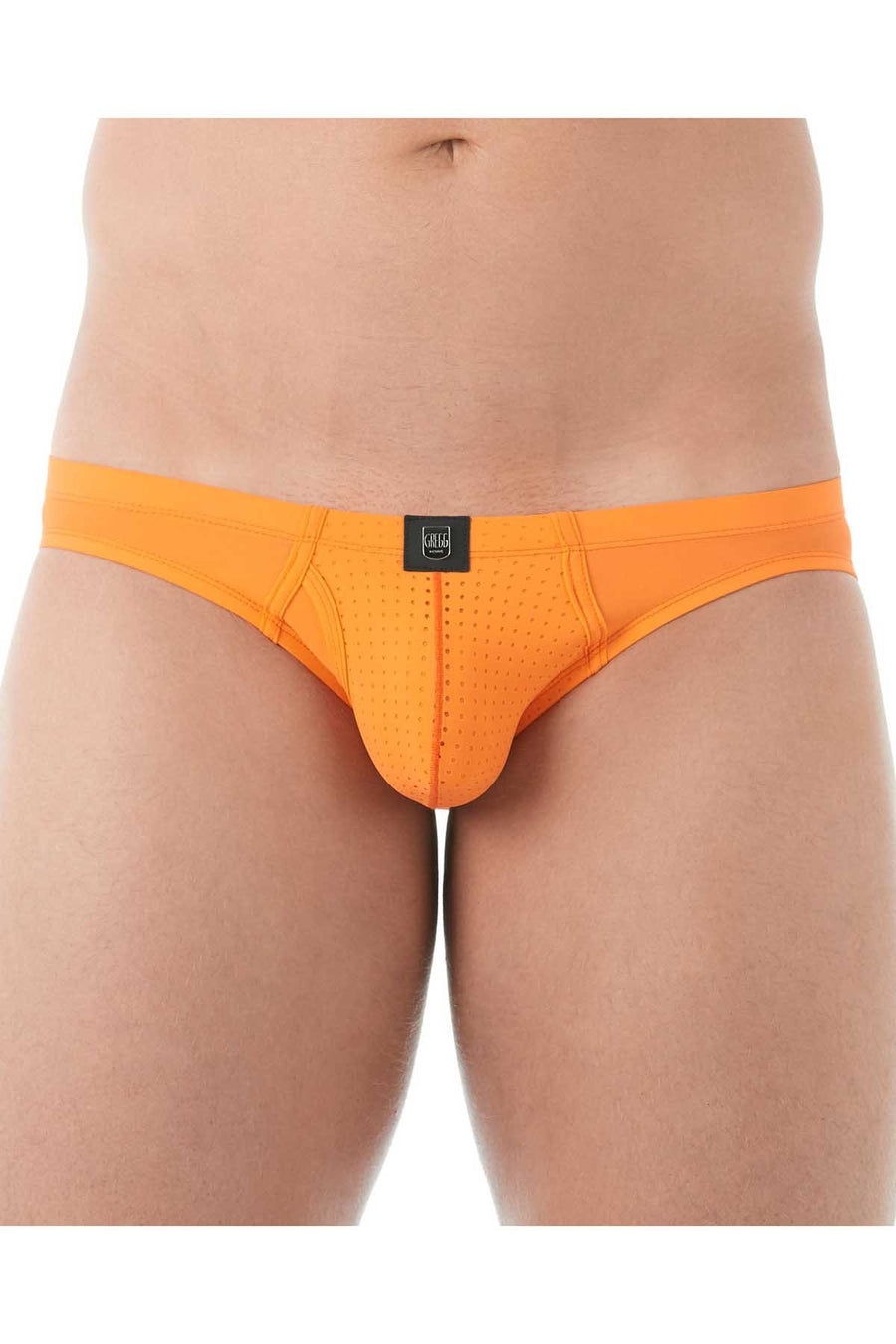 Gregg Homme Orange Drive Italian Mesh Jock