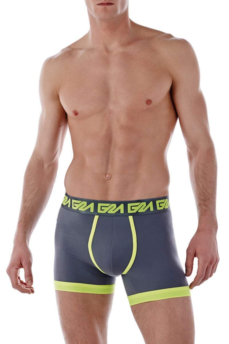 Garcon Model Yellow South Beach Boxer Brief