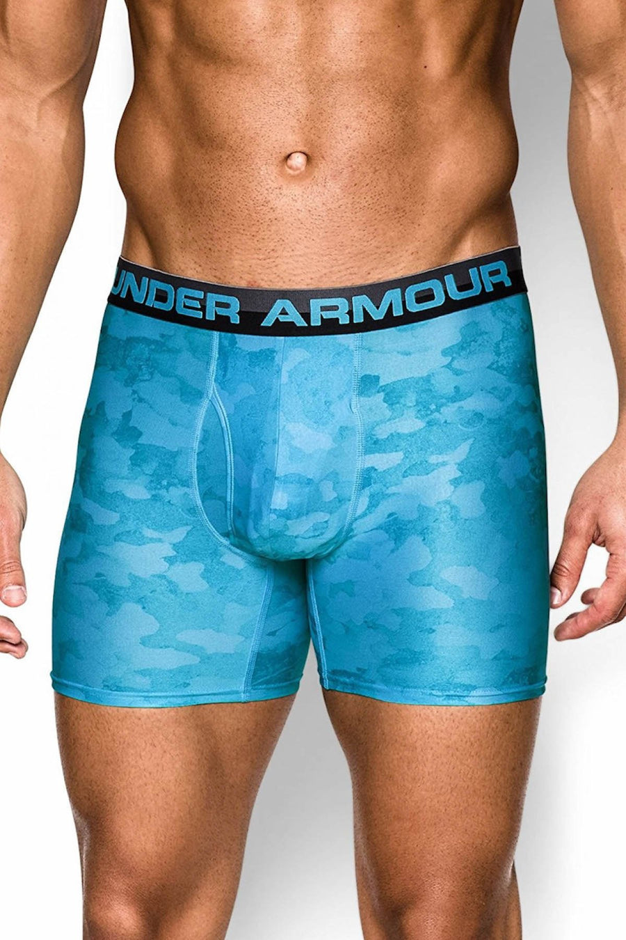 Under Armour Island-Blue 6" Boxer Brief