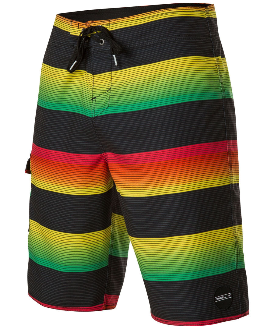 O'Neill Men's Santa Cruz Stripe Boardshorts