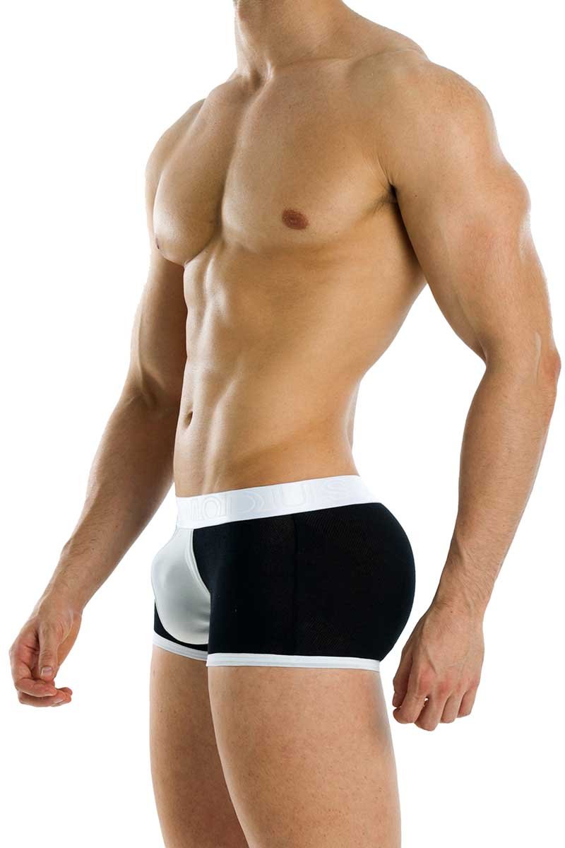 Modus Vivendi Black Perforated Boxer Trunk