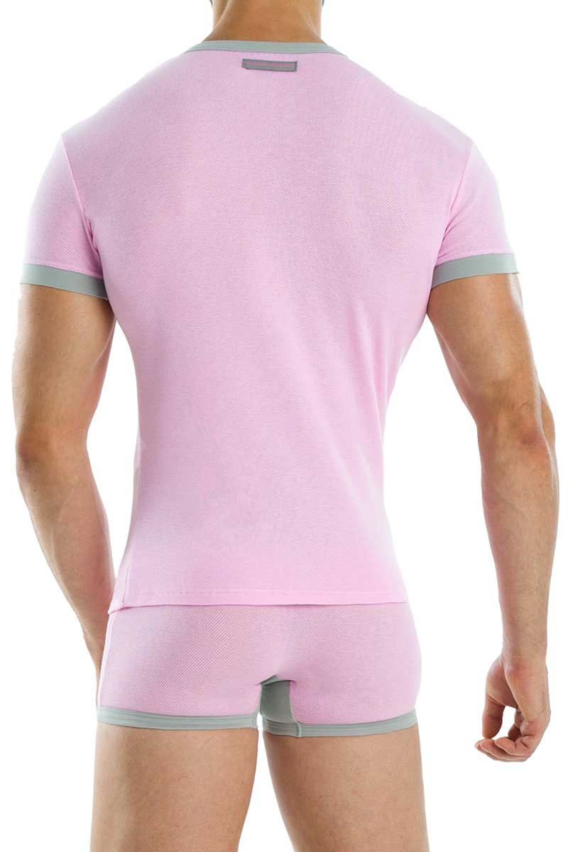 Modus Vivendi Pink Perforated T-Shirt