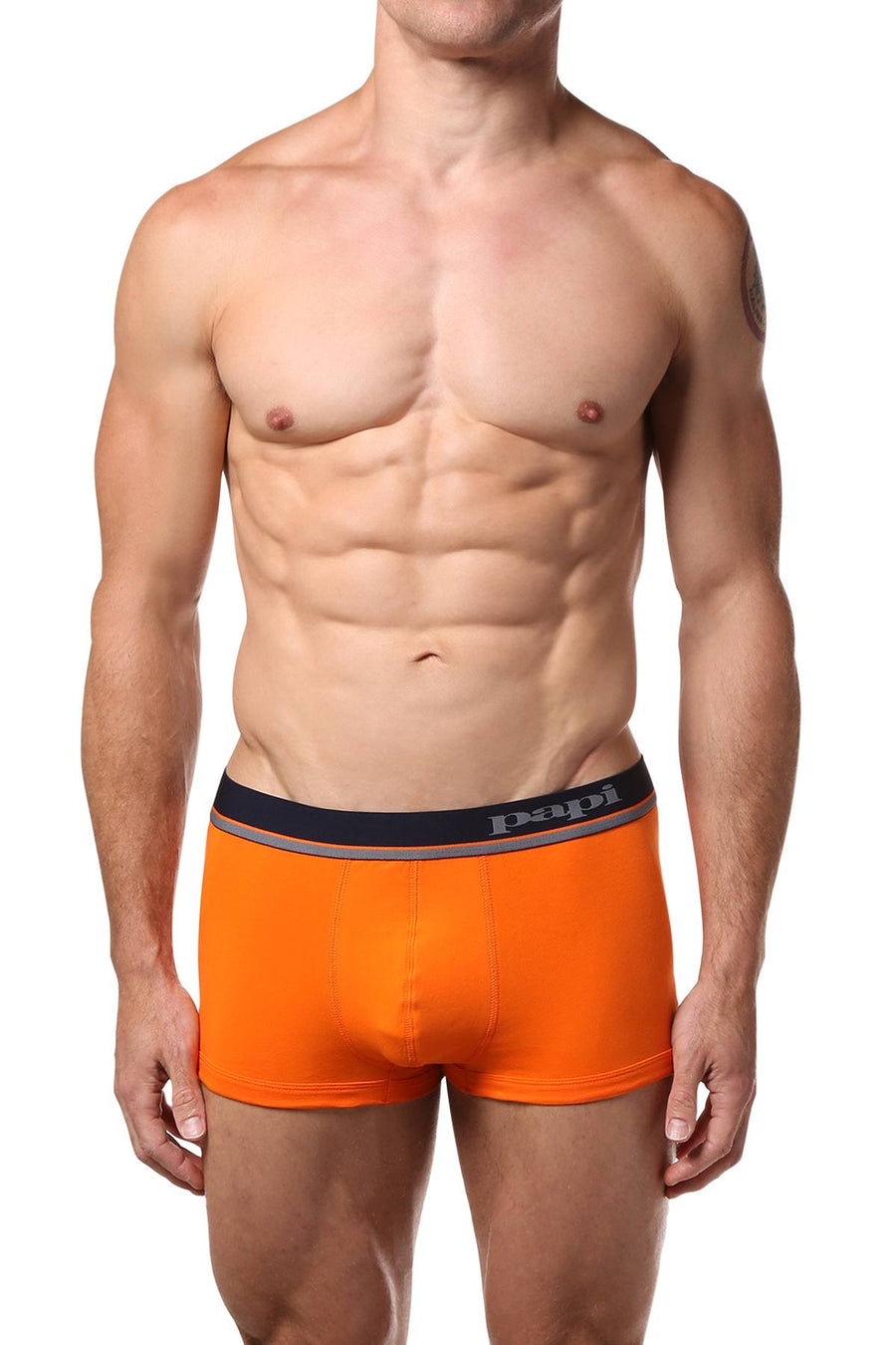 Papi Orange/Grey/Navy Brazilian Trunk 3-Pack
