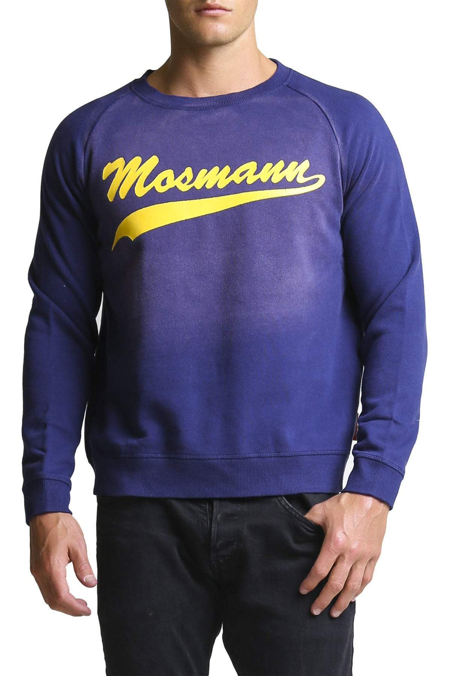 Mosmann Blue Vintage Brooklyn Sweater
