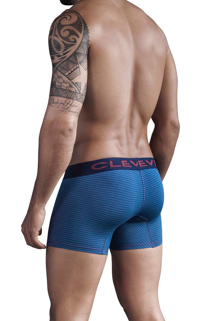 Clever Blue One Human Race Boxer