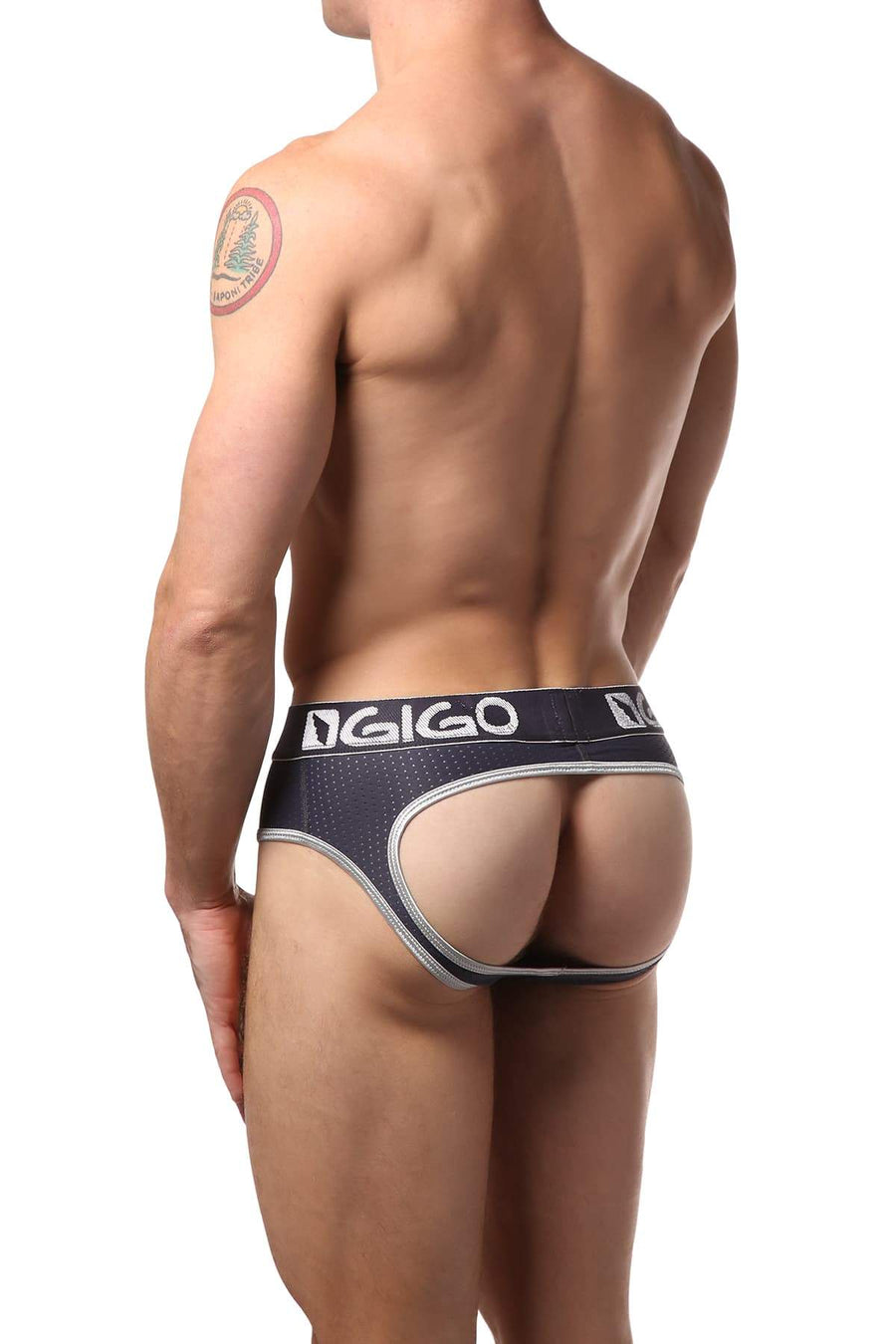 Gigo Grey Hollow Jock Brief
