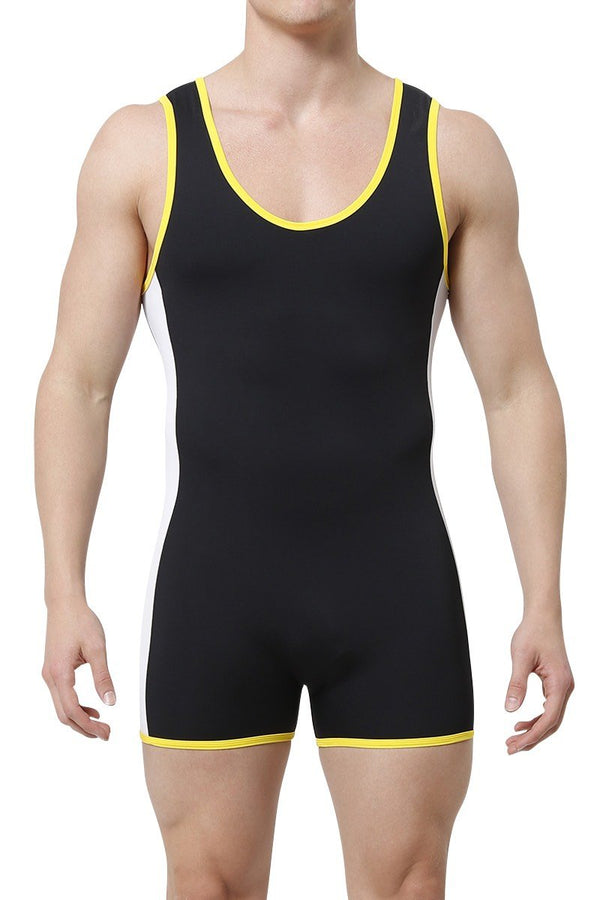 CheapUndies Yellow Sport Singlet