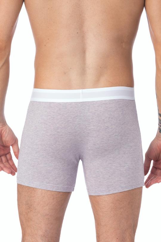 WOOD Violet Grey Heather Boxer Brief