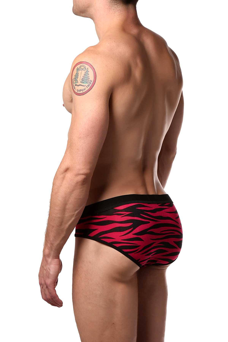 JustinCase Pink Zebra Brief