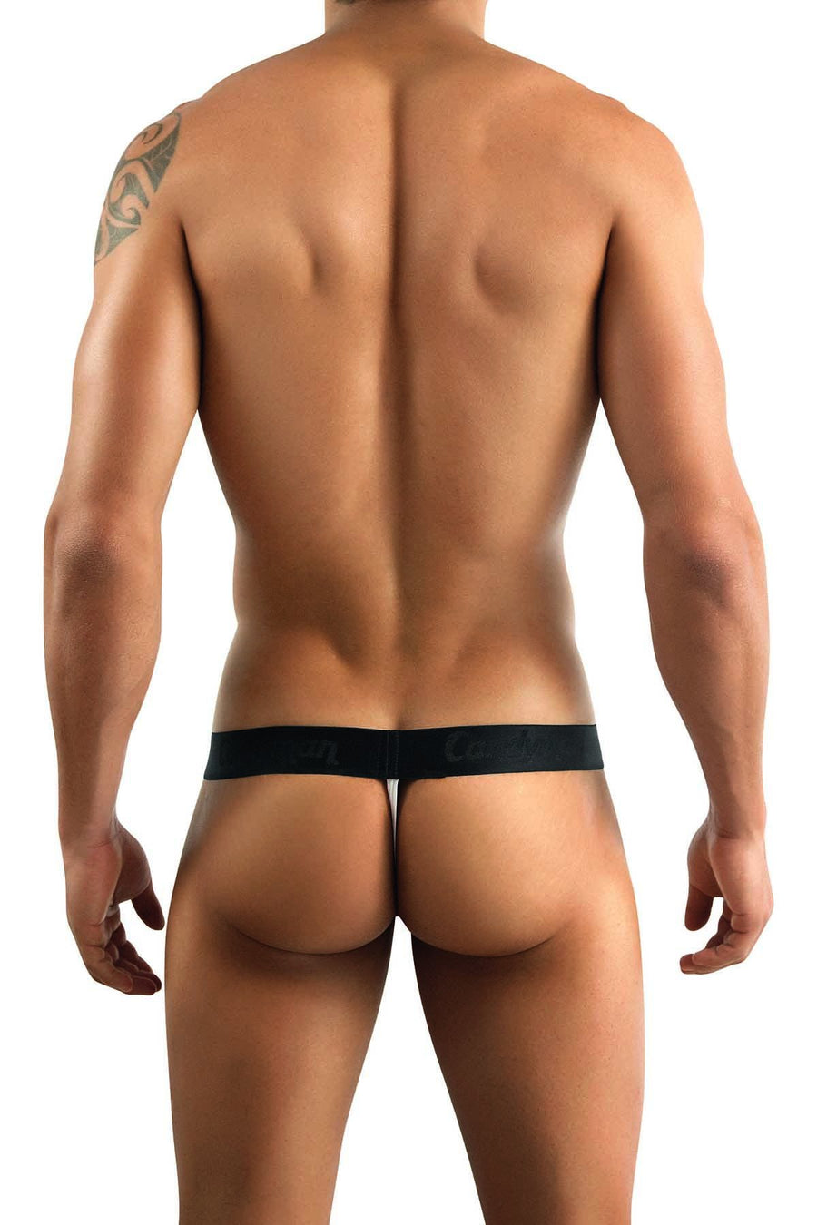 Candyman White Lace Thong
