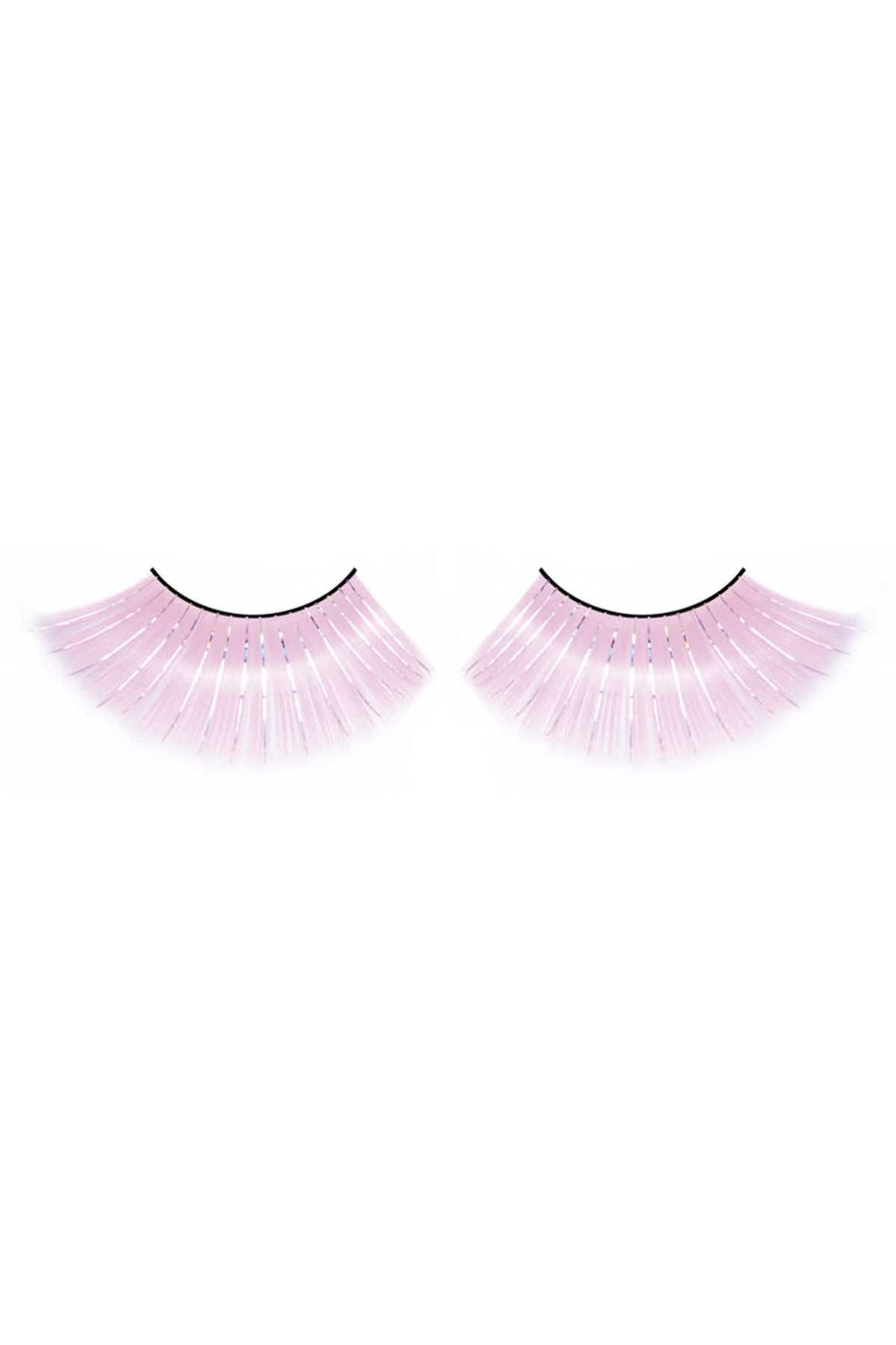 Baci Pink Glitter Magic Colors Eyelashes