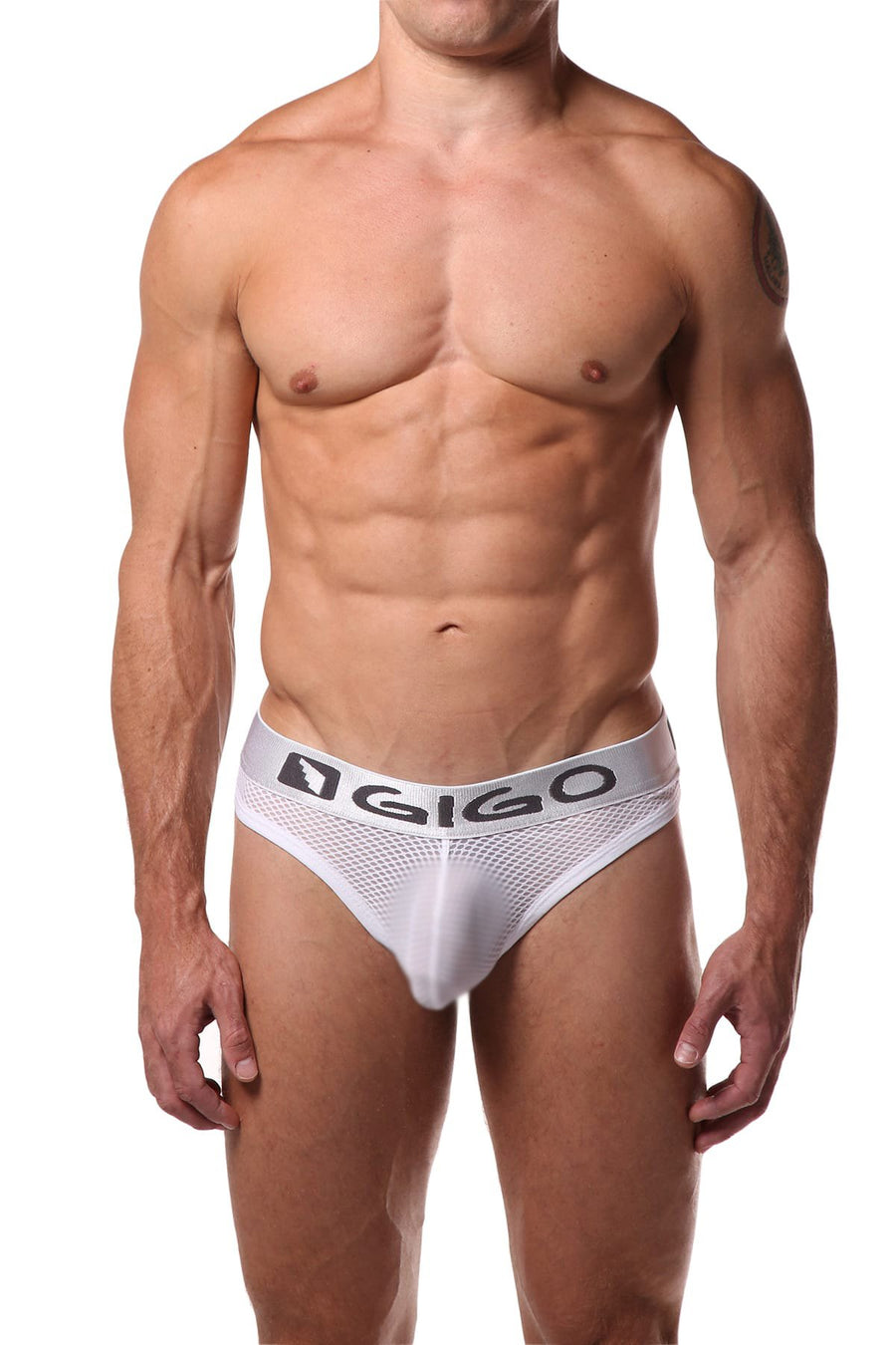 Gigo White Grece G-String